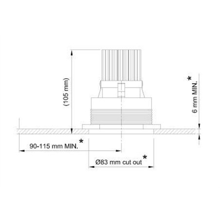 Tekna FLATSPOT 2 - TRIMLESS XICATO Recessed lamp
