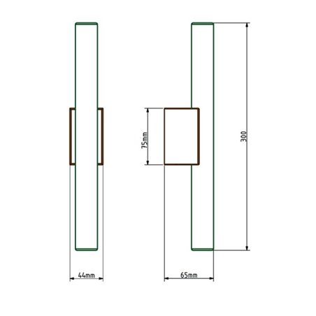Tekna ARTON Phare Single Small Wall lamp