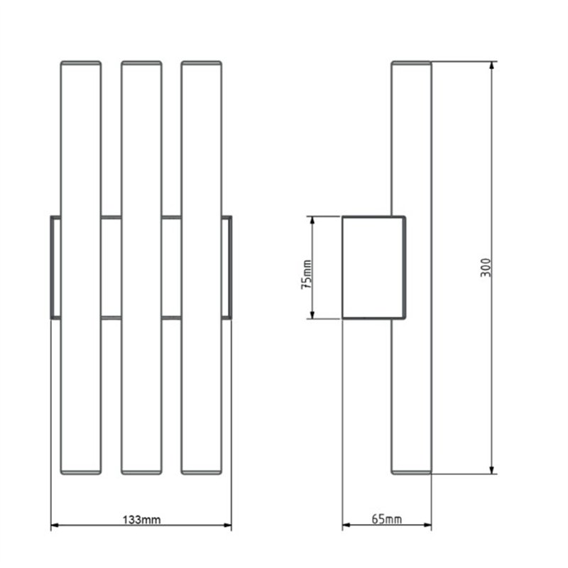Tekna ARTON Phare Triple Small Wandlampe