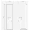 Astro Riva 350 wall lamp