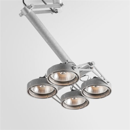 Modular Nomad Adjustable 4x LED AR111 ceiling lamp