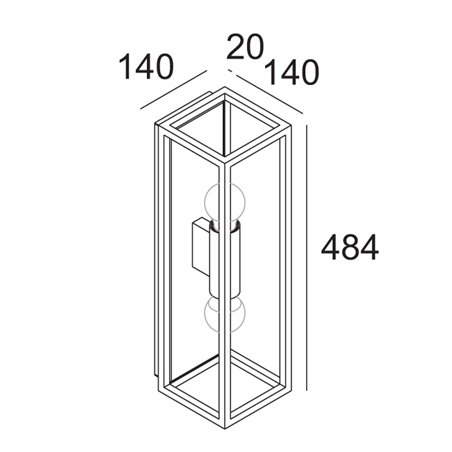Delta Light MONTUR L O E27 Wall lamp