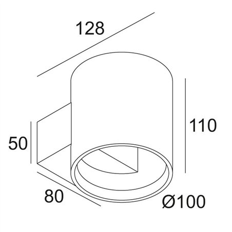 Delta Light ORBIT T LED Wall lamp