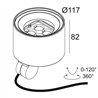 Delta Light FRAX SB LINEAR V Stehlampe / Wandlampe