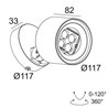 Delta Light FRAX S Stehlampe Bodenlampe / Wandlampe