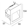 Delta Light Heli X Screen wall lamp