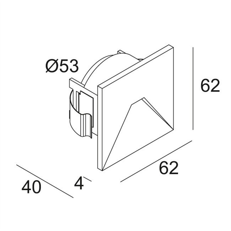 Delta Light LOGIC MINI W S Wandlampe