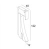 Delta Light INLET TRIMLESS XS Wall lamp