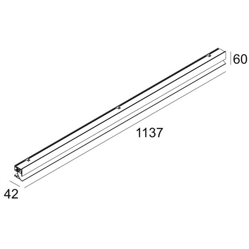 Delta Light INLET TRIMLESS L113 Wandlampe