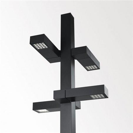 Delta Light POLESANO 4M - 4 BASE Garden lamppost