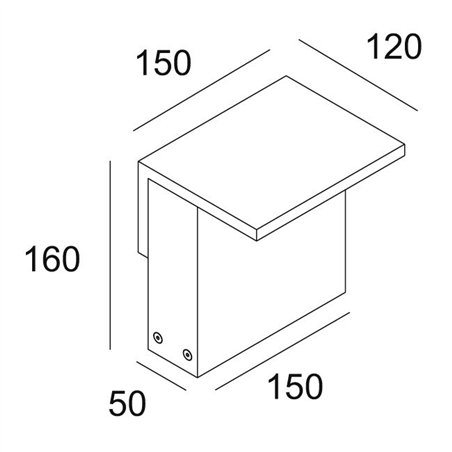 Delta Light OBLIX 15 Garden lamppost