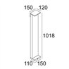 Delta Light OBLIX F 100 Bodenlampe