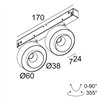 Delta Light M26L - ODRON 2/41 MDL Schienenbeleuchtung