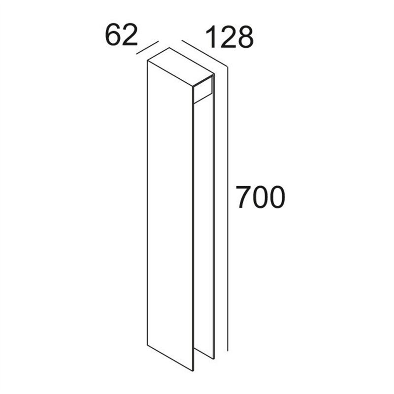 Delta Light MONOPOL 70 LED Pollerleuchte