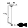 Delta Light Elbo Asymmetric P 40 garden lamp