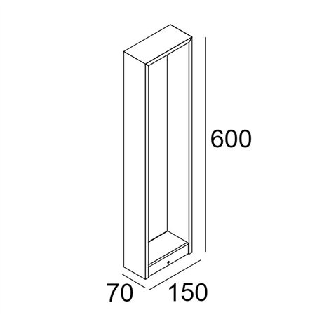 Delta Light Elbo Bridge P 60 garden lamp