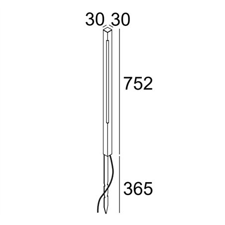 Delta Light Stievie 75 garden lamp