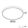 Delta Light MULTINOVA 55 TW PRISM ADM DIM5 Schienenbeleuchtung