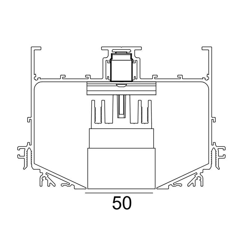 Delta Light M52 - 2 Led D DIM5 Schienenbeleuchtung