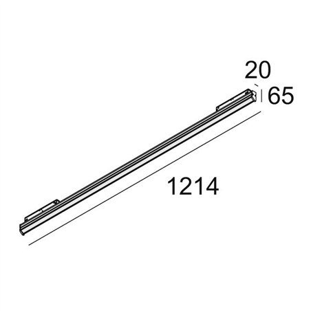 Delta Light M - Dot.Com Wallwash 12 DIM5 Track lighting fixture