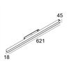 Delta Light M - Led Line He Soft 1 X 9,1W DIM5 Schienenbeleuchtung