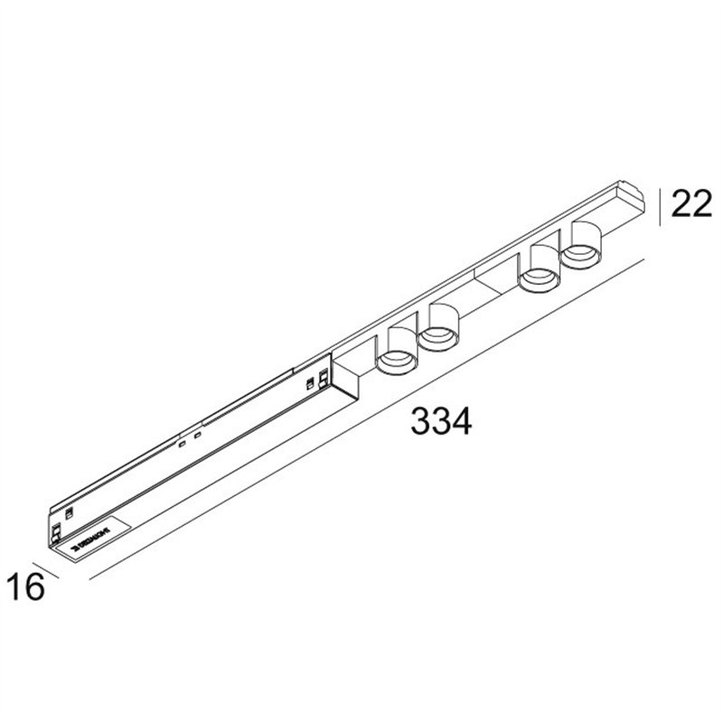 Delta Light M26L - JUM-OH! 4R MDL Schienenbeleuchtung