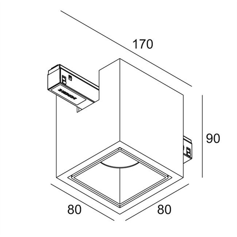 Delta Light M26L Boxy L MDL Schienenbeleuchtung