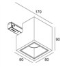 Delta Light M26L Boxy L A DIM5 Schienenbeleuchtung