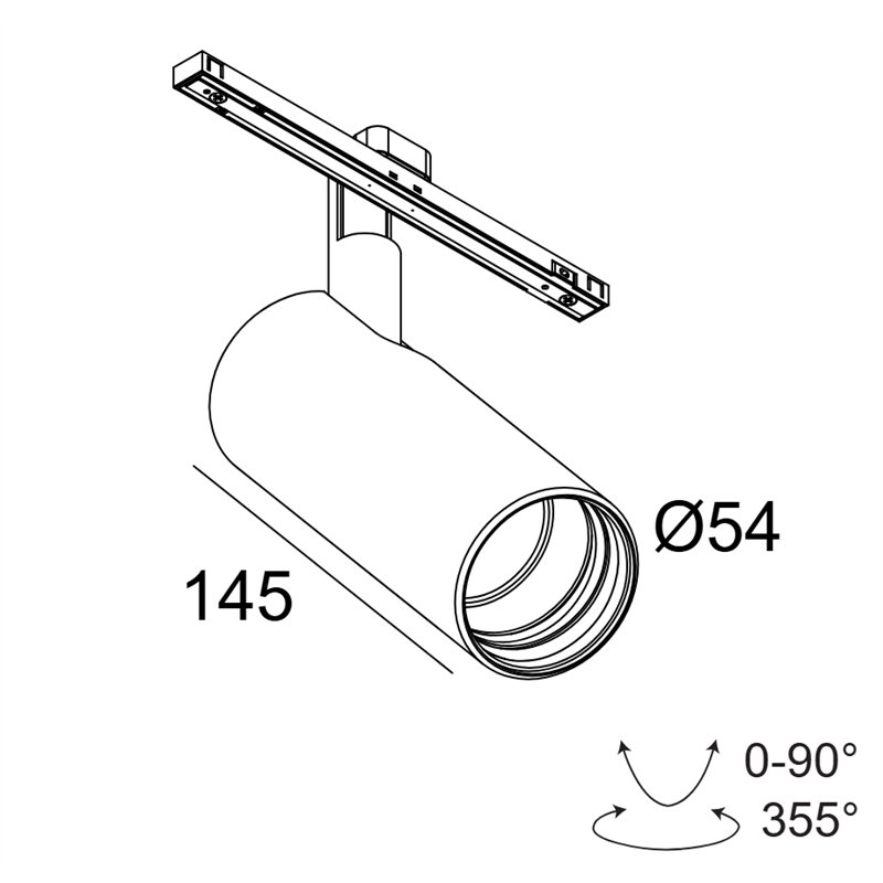 Delta Light Soli - 52 Soft DIM5 93020 Dim5 Schienenbeleuchtung
