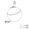 Delta Light M20/M26H - Tweeter Bl Mdl Schienenbeleuchtung