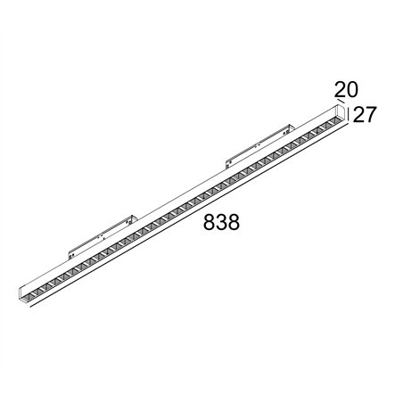 Delta Light Splitline M Inform L8 DIM5 Track lighting fixture