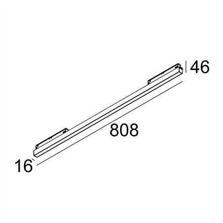 Delta Light M - LED LINE HE 1 x 18,4W MDL track lighting fixture