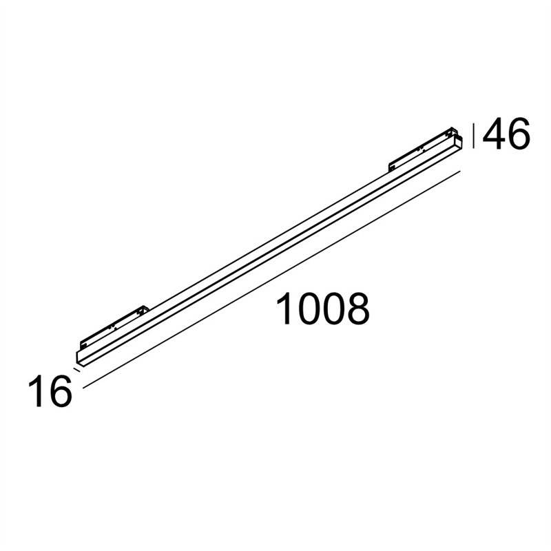 Delta Light M - LED LINE HE 1 x 21,6W MDL Schienenbeleuchtung
