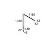 Delta Light INFORM 40 SQ T1 CLAMP-ON PDS DOWN-UP TW Table lamp