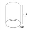 Delta Light QOBY R Hi Ceiling lamp