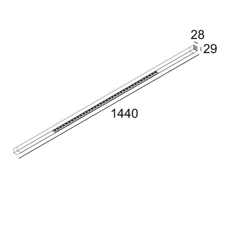 Delta Light INFORM SQ F144-3 Deckenlampe