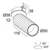 Delta Light HEDRA CLIP Ceiling lamp