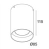 Delta Light QOBY X R DIM8 Deckenlampe