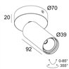 Delta Light SPY 39 ON Deckenlampe