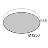 Delta Light SUPERNOVA LINE 125 / Decken- / Hängelampe