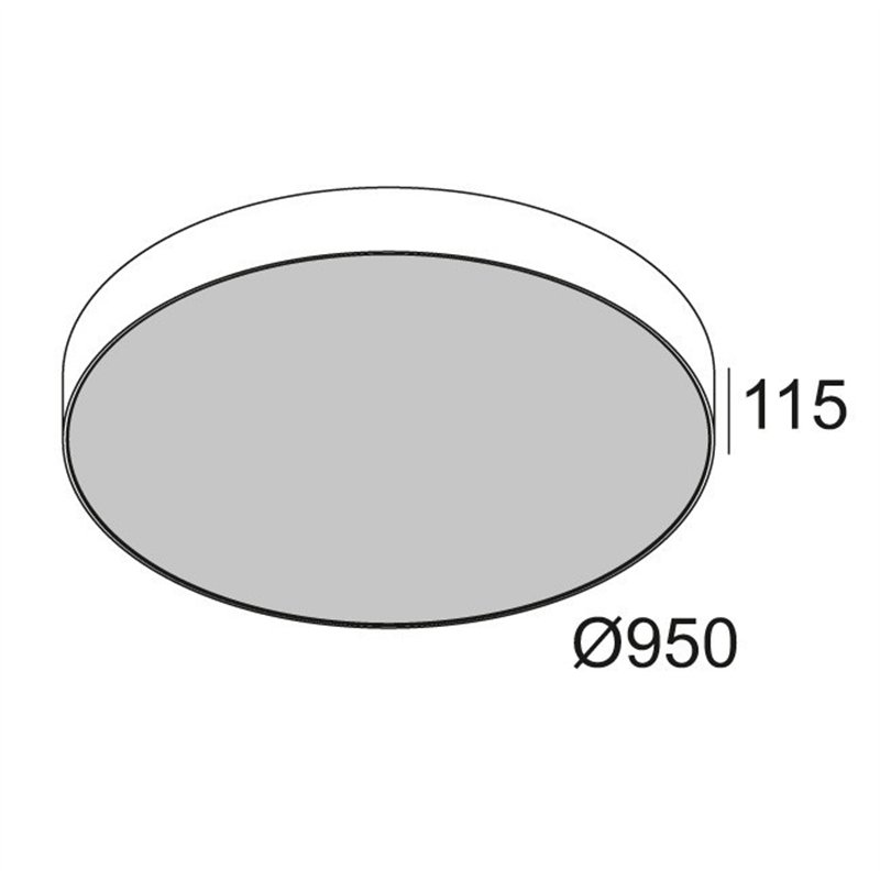 Delta Light SUPERNOVA LINE 95 / Decken- / Hängelampe