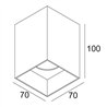 Delta Light QOBY S AC 1 Ceiling lamp