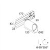 Delta Light SPY 52 WALLWASH Ceiling lamp