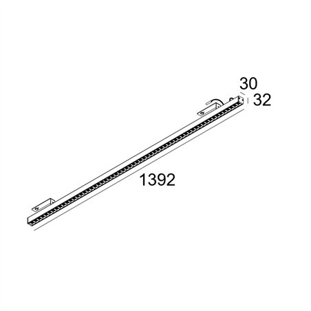 Delta Light D-LINER 30 INF LOC2 1390 RD Ceiling lamp