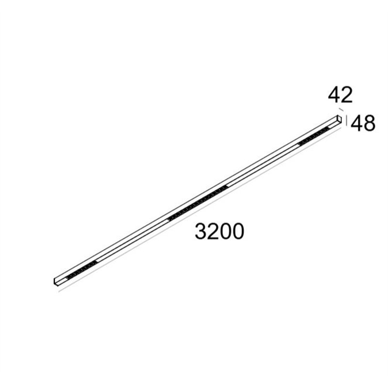 Delta Light INFORM 40 SQ 320 DOWN TW 1 DT8 DIM5 Deckenlampe