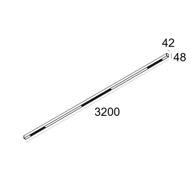 Delta Light INFORM 40 SQ 320 DOWN DIM5 Deckenlampe