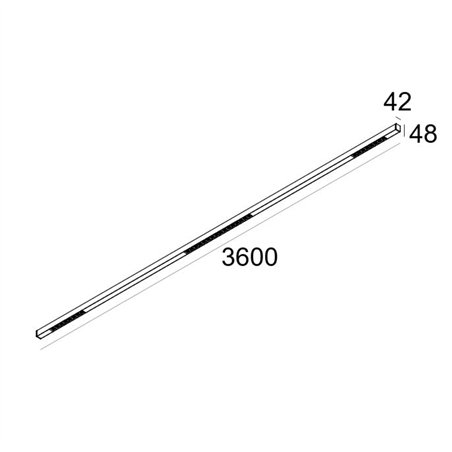 Delta Light INFORM 40 SQ 360 DOWN TW 1 DT8 DIM5 Ceiling lamp