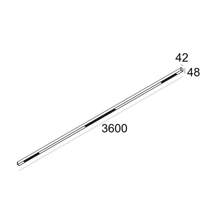 Delta Light INFORM 40 SQ 360 DOWN DIM5 Deckenlampe