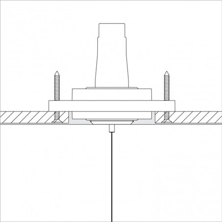 Delta Light SUSPENSION TRIMLESS O.F.A.