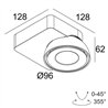 Delta Light TWEETER M ON 1 DIM8 Deckenlampe / Wandlampe